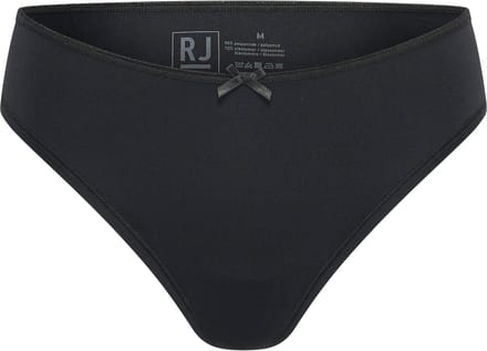 RJ Pure Color Dames String Zwart M