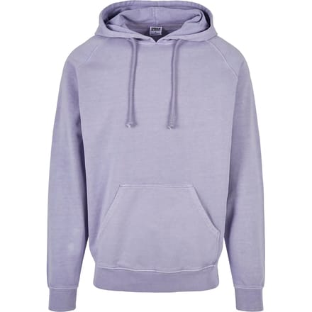 Urban Classics - Overdyed Hoodie/trui - S - Paars