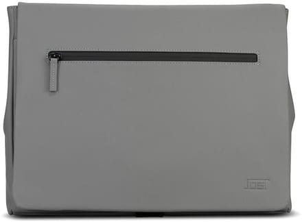 Jost Halmstad Dames laptoptas - 15 inch - Werktas A4 - Imitatieleer - Grijs