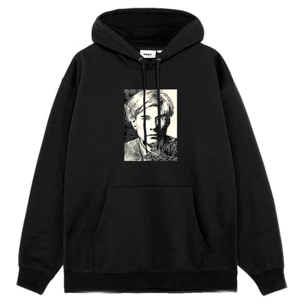 fenol Obey warhol fleece - zwart