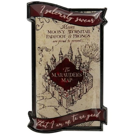 Harry Potter Marauder's Map Magneet Unisex Koelkastmagneet - meerkleurig - Standard