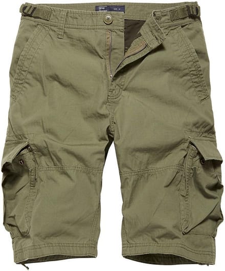 Vintage Industries Bermuda Cargostyle Terrance-short Olive Drab