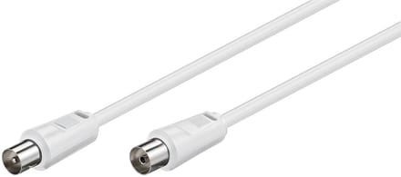 Goobay 27004 coax-kabel 5 meter Wit