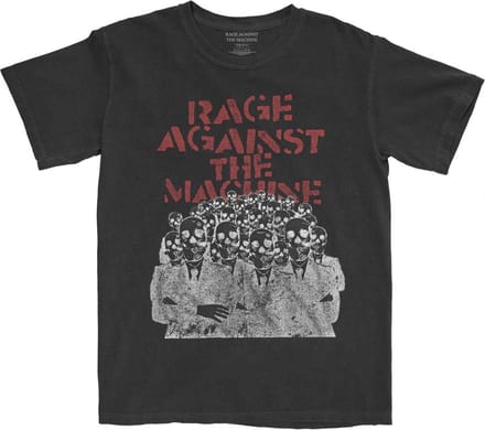 Rage Against The Machine - Crowd Masks Heren T-shirt - M - Zwart