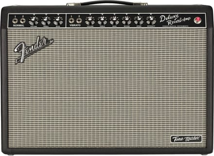Fender Tone Master Deluxe Reverb - Gitaarversterker, 100W - grijs