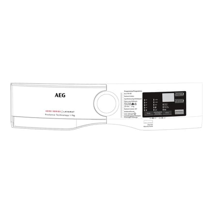 AEG controlepaneel, wit, AEG, NL,FR 140230232013