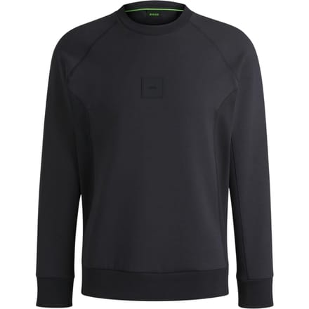 Boss Heren Crew Neck Raglan Sweatshirt (Donkerblauw gemêleerd)