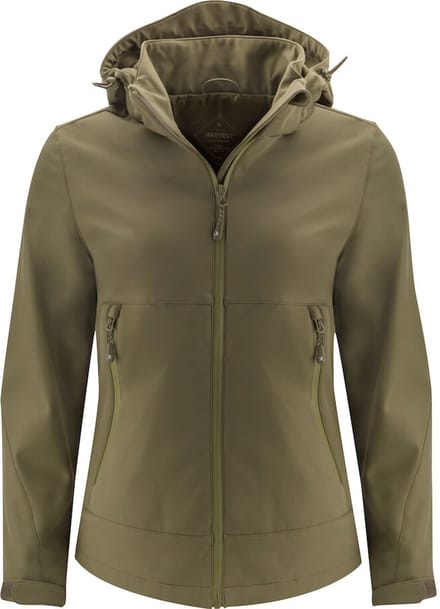 James Harvest SOFTSHELL LODGETOWN WOMAN 2121040 - mosgroen - S