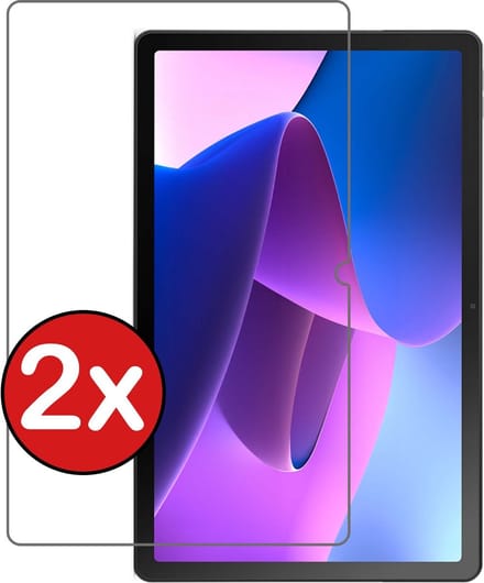 Screenprotector - 2 Stuks - Geschikt voor Lenovo Tab M10 (3e / 3rd generatie) - Extra Sterk - Beschermglas - Gehard Glas - Tempered Glass - Screen Protector