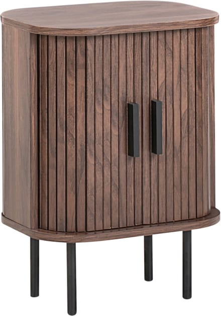 BRADLEY - Nachtkastje - Donkerbruin - MDF