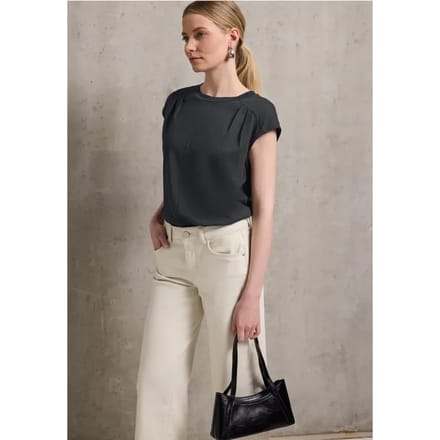 Shirt met rimpels