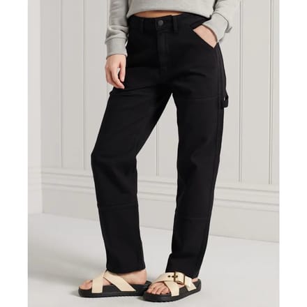 Superdry Carpenter Spijkerbroek Zwart 32 / 30 Vrouw