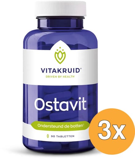3x Vitakruid Ostavit (90 tabletten)