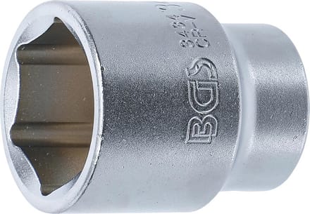 Dopsleutel 20 mm (3/4") - Zeskant 34 mm - Verchroomd