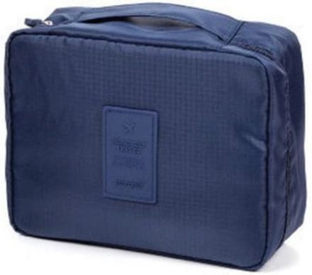Travel Toilettas/cosmeticatas - unisex - Blauw