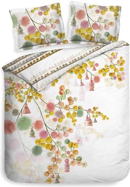 Heckett & Lane Daniel - Dekbedovertrek - Eenpersoons - 140x200/220 cm + 1 kussensloop 60x70 cm - Multi kleur