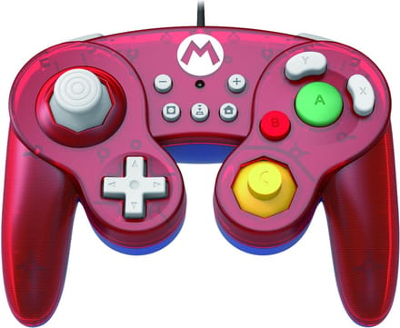 Hori Controller - Geschikt voor Nintendo Switch - Officieel Gelicenseerd - Smash Bros Gamepad Mario