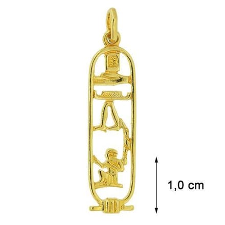 Blinx Jewels Vergulden Hanger Egyptische Plaat