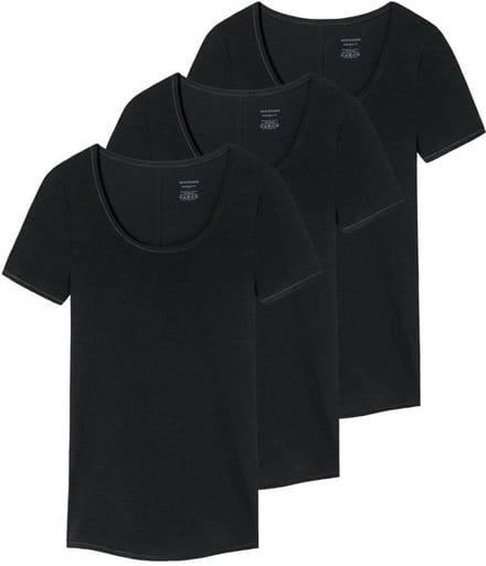 Schiesser Dames onder t-shirts 3 pack Personal Fit