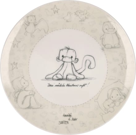 Goebel - Anouk | Bord Geloof in je dromen | Porselein - 23cm