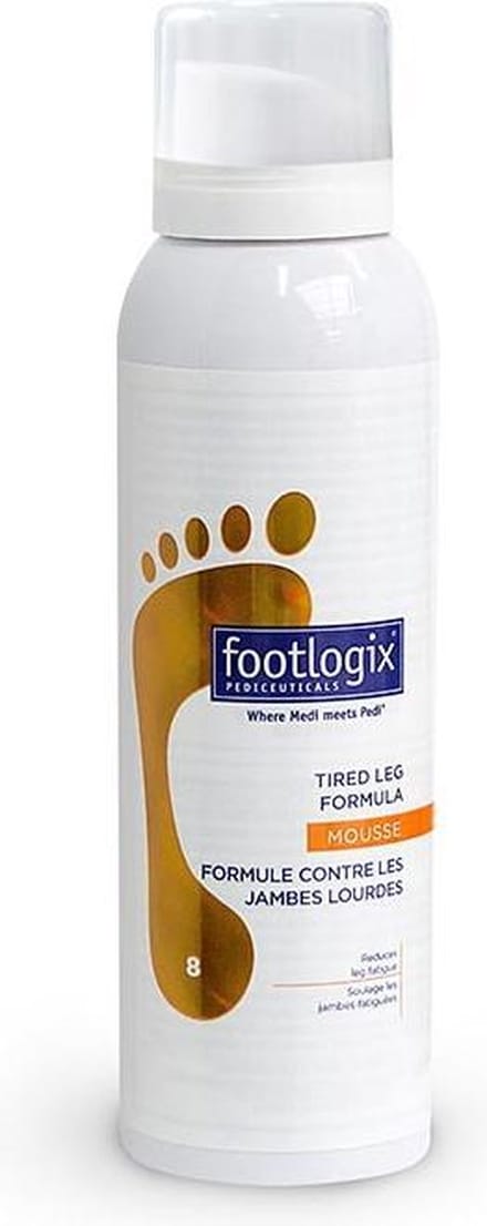 footlogix Pediceuticals Tired Leg Formula 8 vermoeide benen mousse voetverzorging 125ml