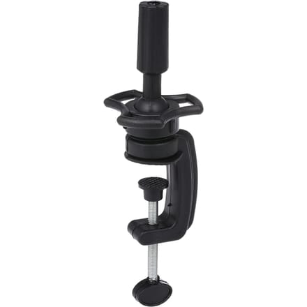 Mannequin Trainingshoofd Standaard Pruikenhouder Standaard Bureau Tafelklem Plastic Metaal Haaraccessoire Tool black