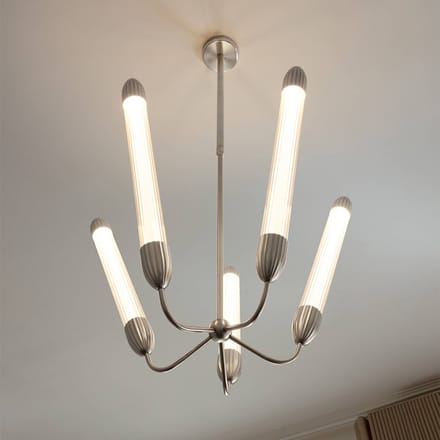 UMAGE Lemon Squeeze plafondlamp - UmageLemonSqueezeSteel - long