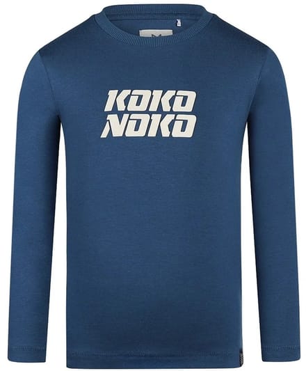 Koko Noko Shirt Mid blue maat 98
