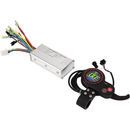 Elektrische Fiets Motor Controller LCD Kleurenscherm Paneel voor 36V 500W Borstelloze Motor 36V 48V 22A white