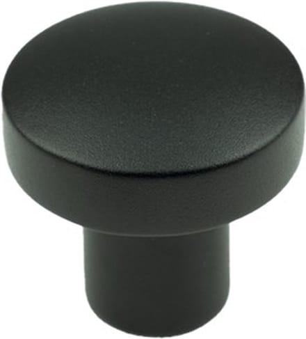 Ami knop 169/50 varo zwart 9005str ( a 1 st )