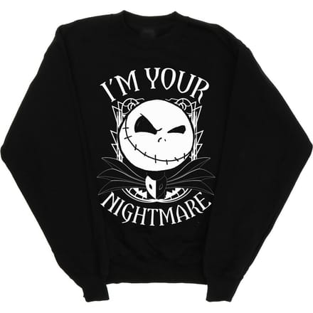 Disney Dames/Dames Nightmare Before Christmas Nightmare Sweatshirt (Zwart)