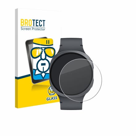 BROTECT - Glas Screenprotector voor Samsung Galaxy Watch 8 / 9 (44 mm) - Gehard Beschermglas 9H