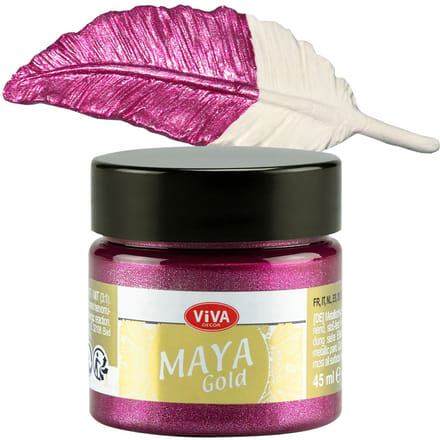 Viva Decor Maya Gold, 45ml - Magenta
