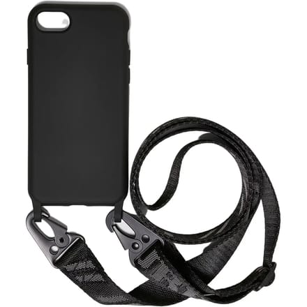 Urban Classics Phonecase with Logo Strap iPhone 6/7/8 Zwart