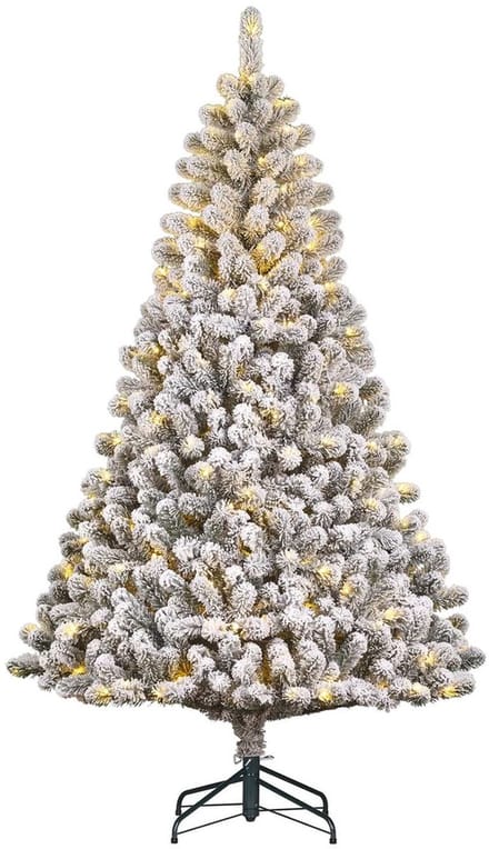 Black Box Kunstkerstboom Charlton - 91x91x155 cm - PVC - Besneeuwd,Groen