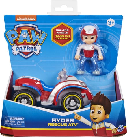 Spinmaster PAW Patrol Voertuig met Ryder Speelfiguren & personages