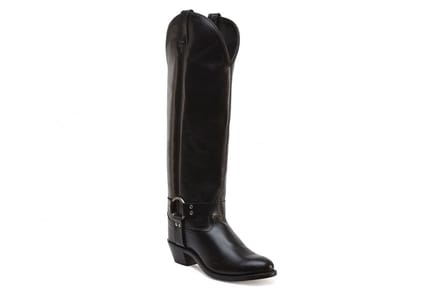 Bootstock Jacky Black High Cowboylaarzen - Dames - Zwart - Leer
