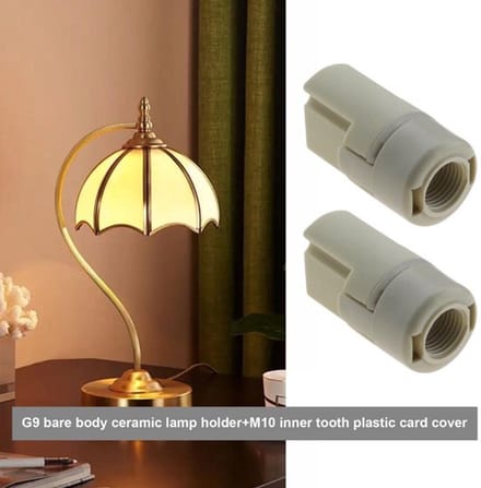 Allecto - G9 lamp houders - keramische fitting - 6 stuks