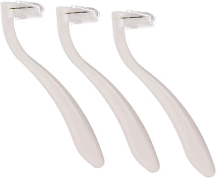 Draagbare Bodyshaver - Dames Trimmer - Gladde Huid - Huidvriendelijk Ontwerp - 3 Stuks - Wit