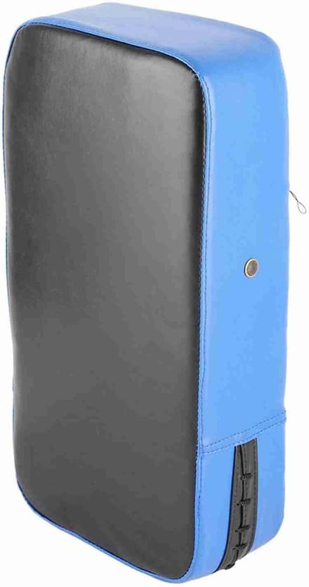 Kick Pad - Trainingskussen Boksen - Martial Arts Training - Handgestikte Versterking - 40x20x10 cm - Blauw