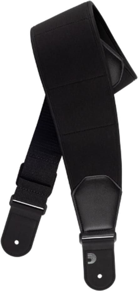 Comfort Neoprene Guitar Strap, 3.5" gitaarband voor maximaal draagcomfort 8 cm breed