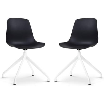 Set van 2 eetkamerstoelen Nola-Pip draaibaar | Nolon