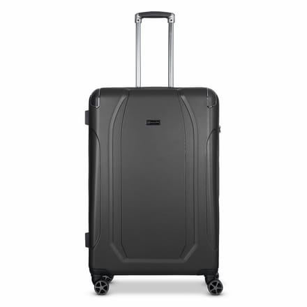 Bugatti Valencia 4 wielen Trolley L 77 cm - Harde bagage - TSA slot - black