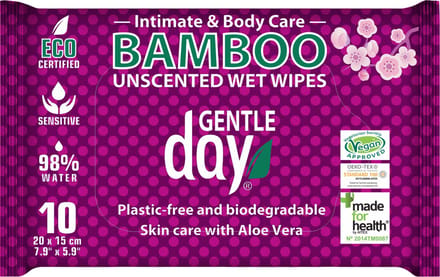 Gentle Day - Bamboe intieme doekjes - 10 stuks