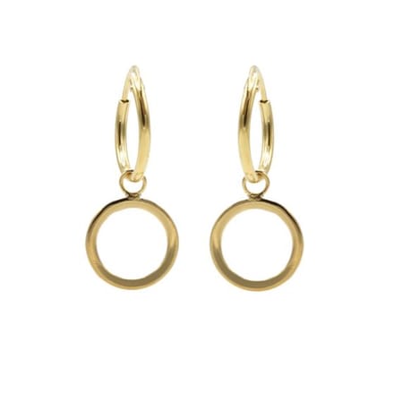 Karma Symbols oorbel M1927 Open Circle