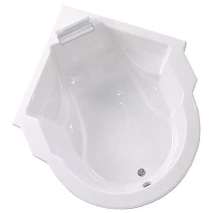 Caribia Santorini N corner bath 114 x 160 cm Santorini N incl. foot frame