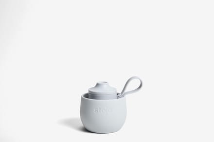 Stojo - Sport Drinkfles 590 ml Cashmere - Siliconen - Grijs -
