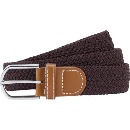 Asquith & Fox Heren Geweven Vlechtwerk Riem (Bruin)