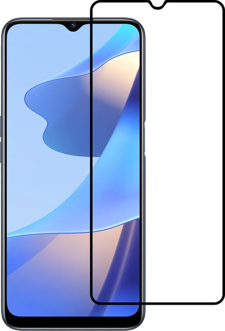 Screenprotector - Geschikt voor OPPO A16s - Full Cover - Beschermglas - Gehard Glas - Tempered Glass - Screen Protector