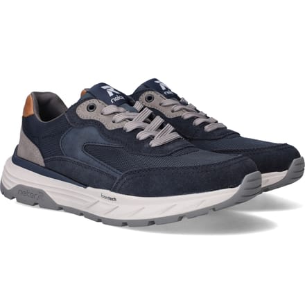 Rieker Sneakers H-leest blauw - Maat 43